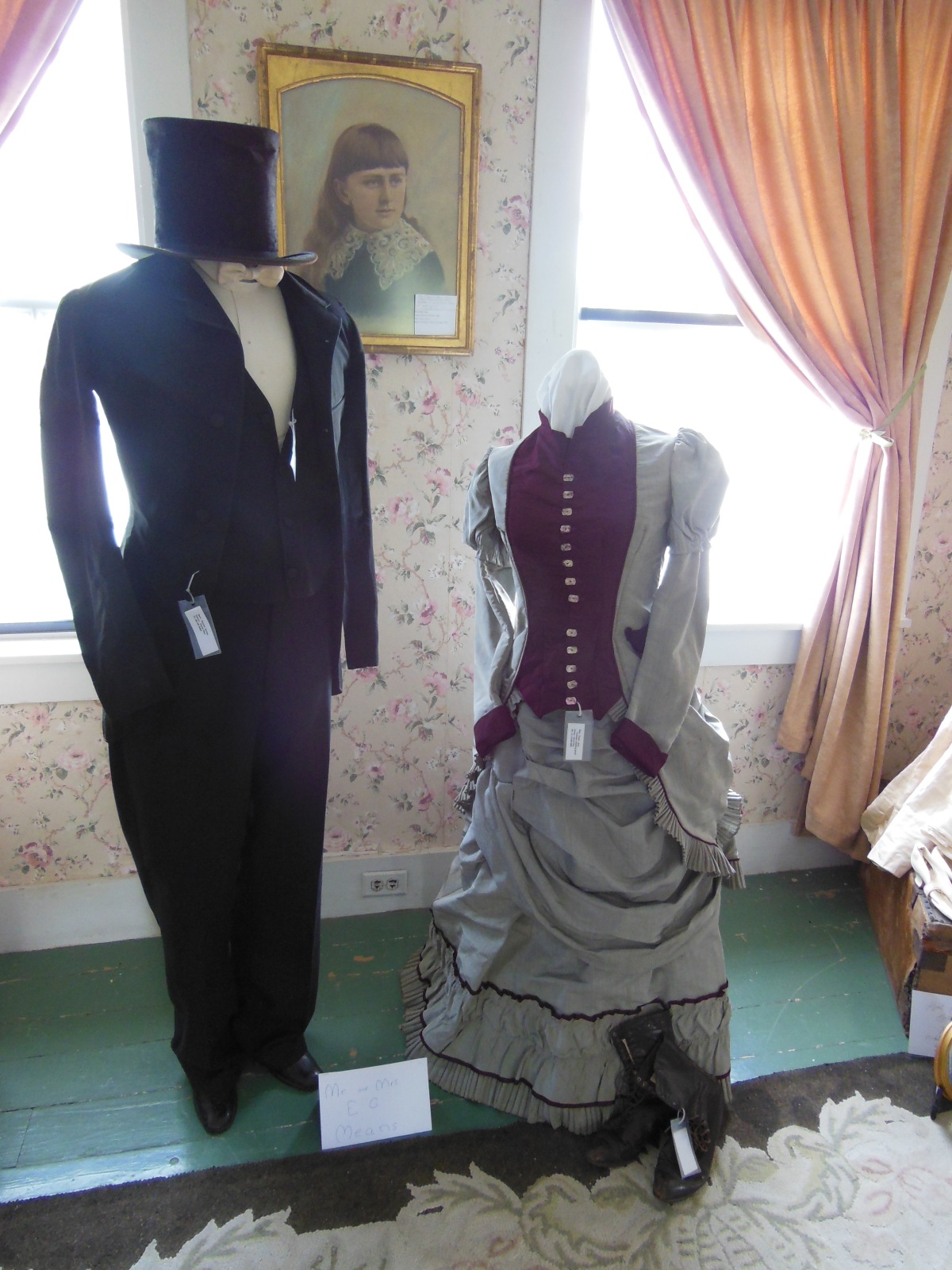 The Wedding Clothes of my Great Grandparents, William and Nellie Means
