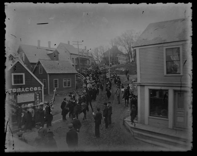 Businesses in Lubec, Maine. 1861